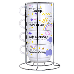 Arquivo Torre de Xícaras Frases