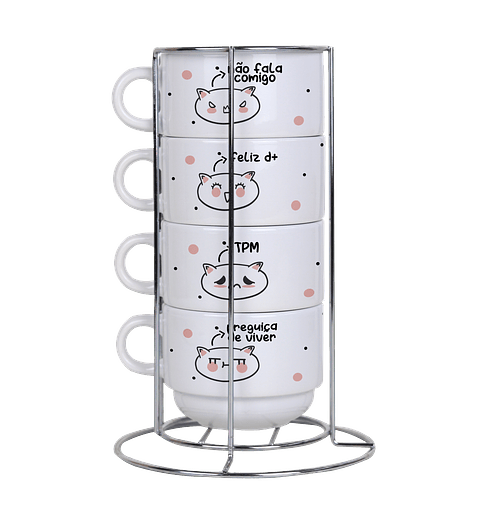 Arquivo Torre de Xícaras Frases