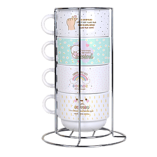 Arquivo Torre de Xícaras Frases