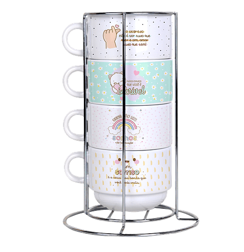 Arquivo Torre de Xícaras Frases