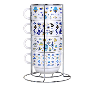 Arquivo Torre de Xícaras Olho Grego