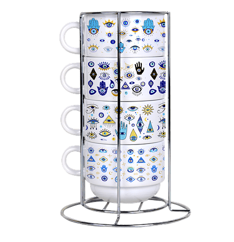 Arquivo Torre de Xícaras Olho Grego