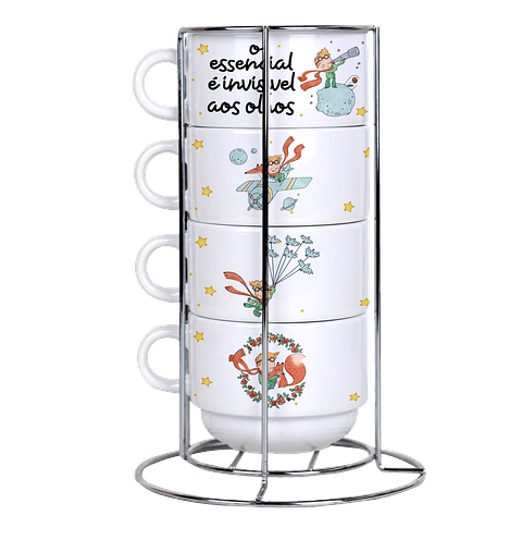 Arquivo Torre de Xícaras Pequeno Principe