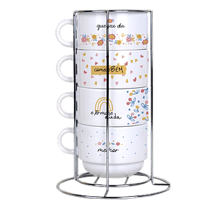 Arquivo Torre de Xícaras Frases