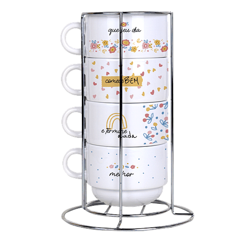 Arquivo Torre de Xícaras Frases