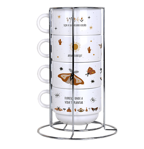 Arquivo Torre de Xícaras Frases