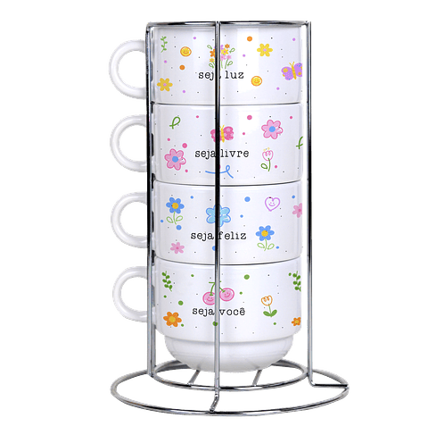 Arquivo Torre de Xícaras Frases