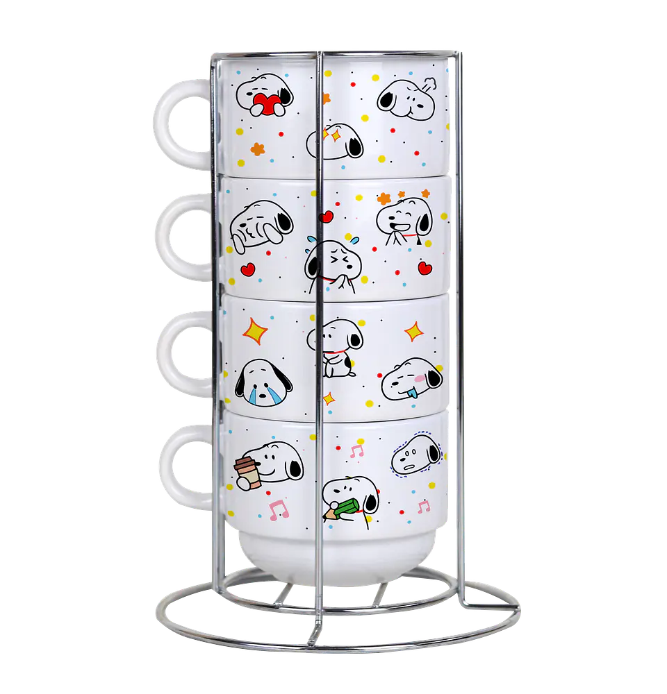 Arquivo Torre de Xícaras Snoopy 1