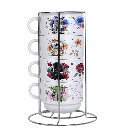 Arquivo Torre de Xícaras Star Wars