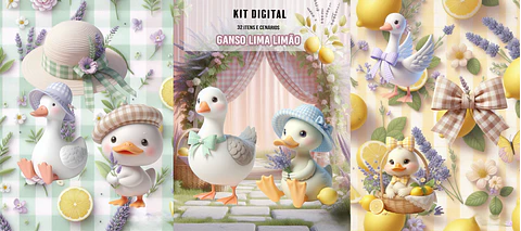 Kit Digital Ganso Lima Limão