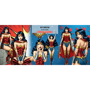 Kit Digital Mulher Maravilha