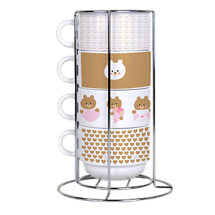 Arquivo Torre de Xícaras Ursinhos