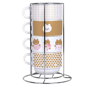 Arquivo Torre de Xícaras Ursinhos