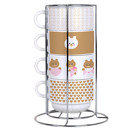 Arquivo Torre de Xícaras Ursinhos 1