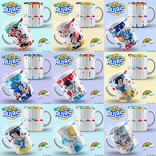 Arquivo Caneca Tabuada Volta as aulas - Sublimação Juliana