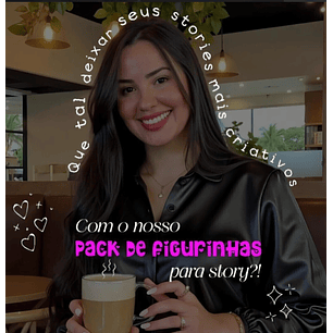 Kit Digital Pack de Figurinhas para Story