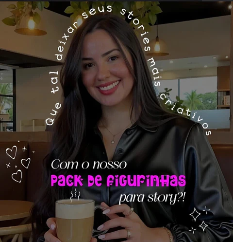 Kit Digital Pack de Figurinhas para Story