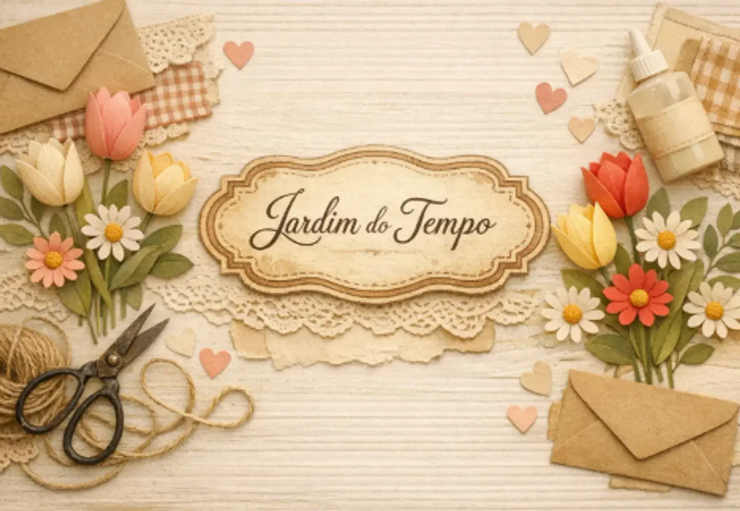 Arquivo Envelope e Mini Calendário Jardim do Tempo 1