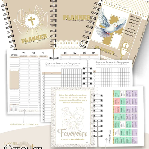 Arquivo Planner Catequista 2026