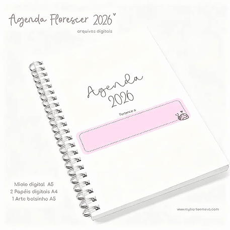 Arquivo Coleção Florescer e Agenda 2026  2
