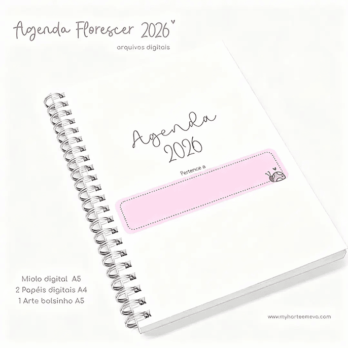 Arquivo Coleção Florescer e Agenda 2026  2