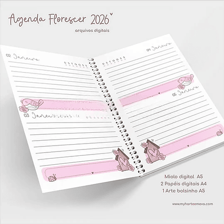 Arquivo Coleção Florescer e Agenda 2026  3