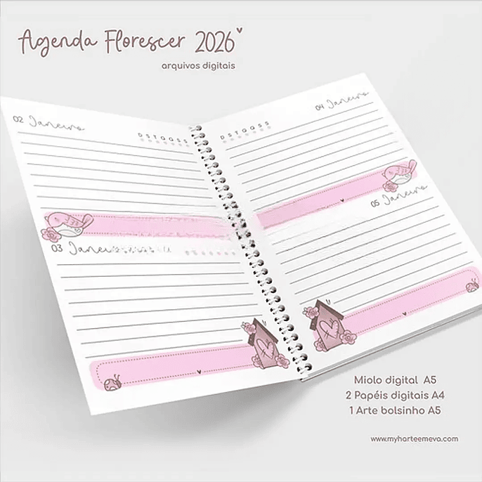 Arquivo Coleção Florescer e Agenda 2026  3
