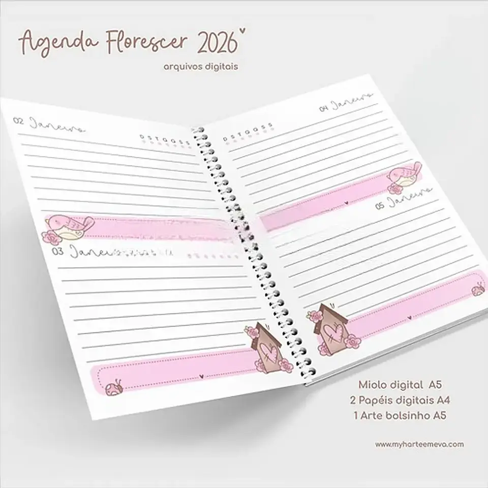 Arquivo Coleção Florescer e Agenda 2026  3