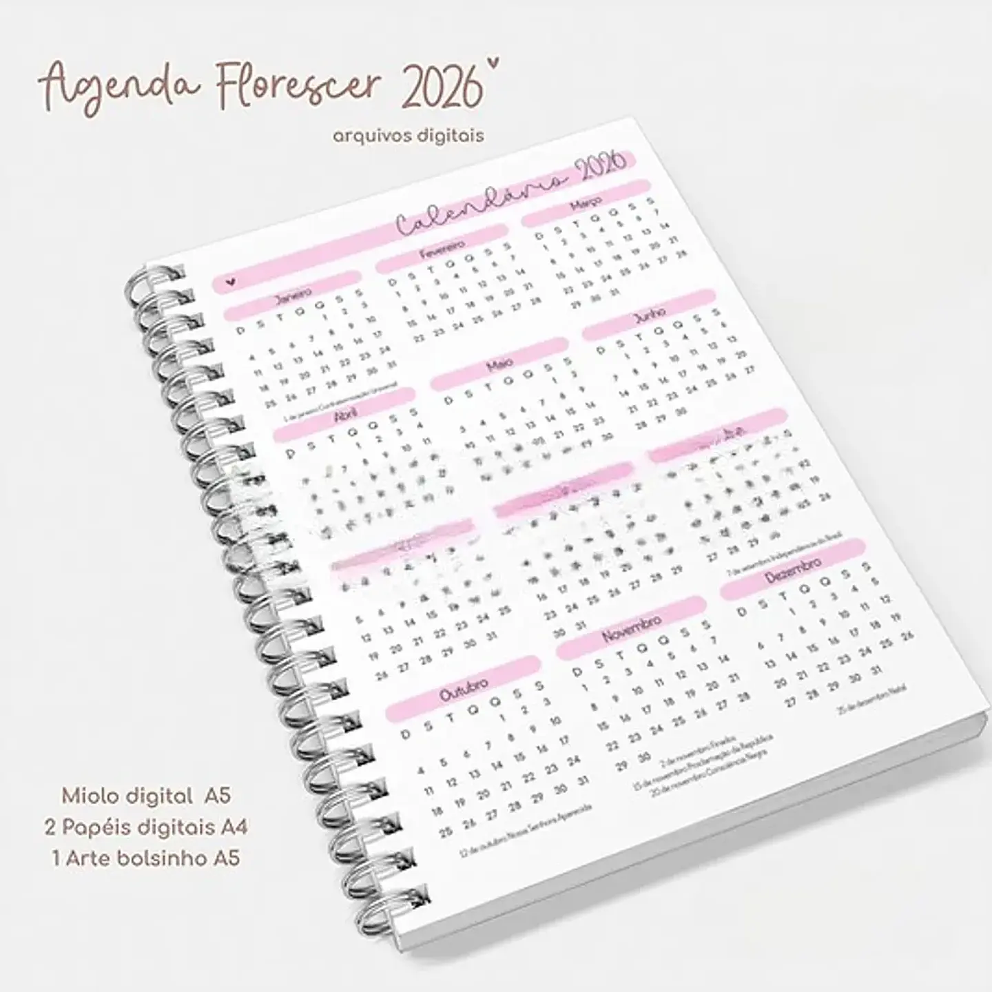 Arquivo Coleção Florescer e Agenda 2026  6
