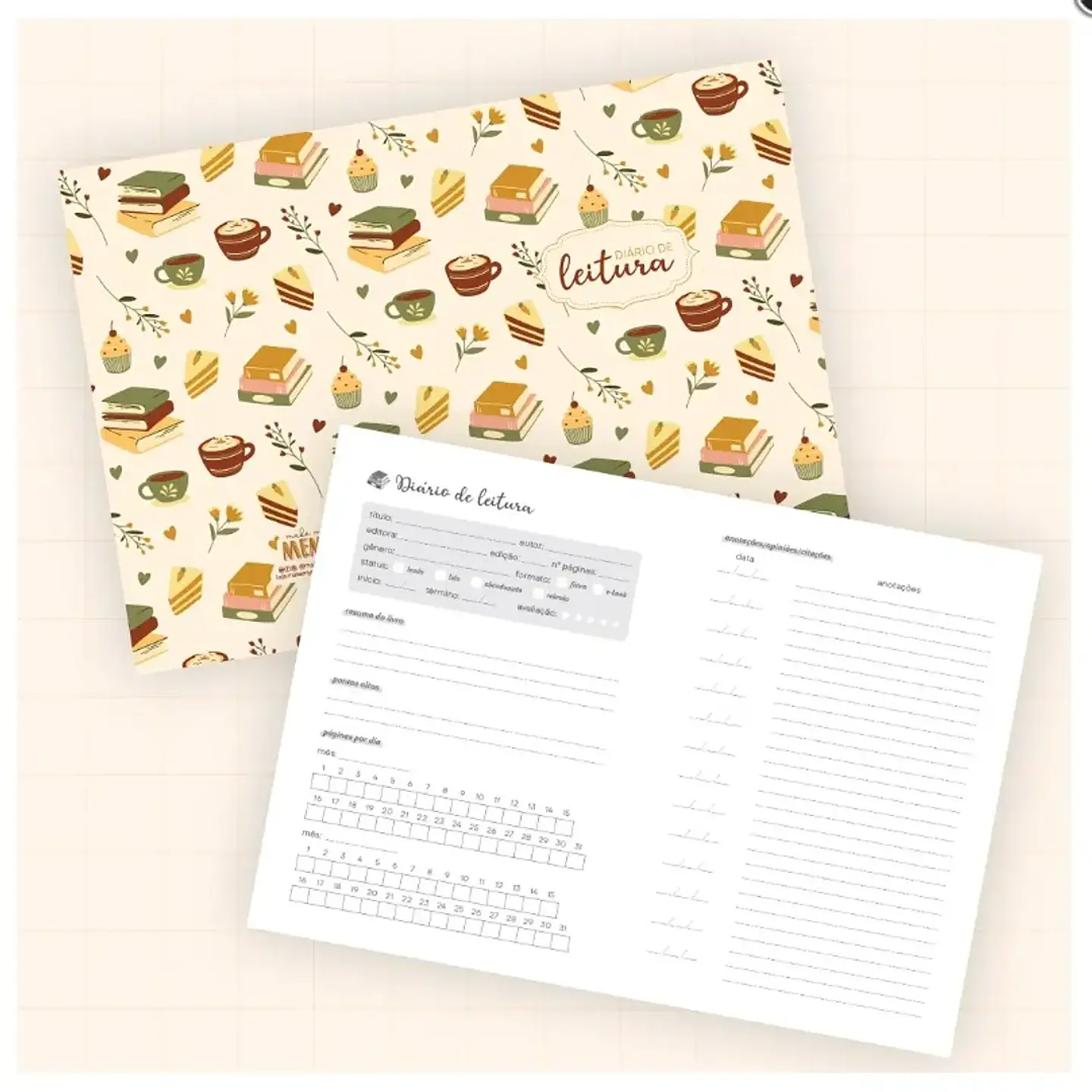 Arquivo Miolo + Capa Diário de Leitura 1