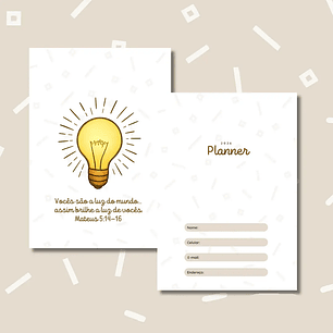 Arquivo Planner 2026 Chamada para Iluminar