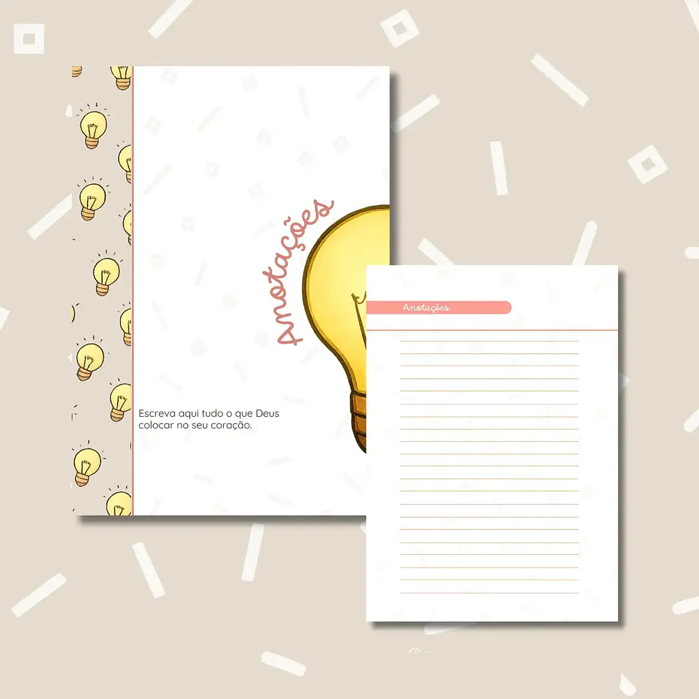 Arquivo Planner 2026 Chamada para Iluminar 10