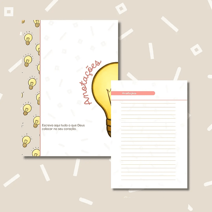 Arquivo Planner 2026 Chamada para Iluminar 10