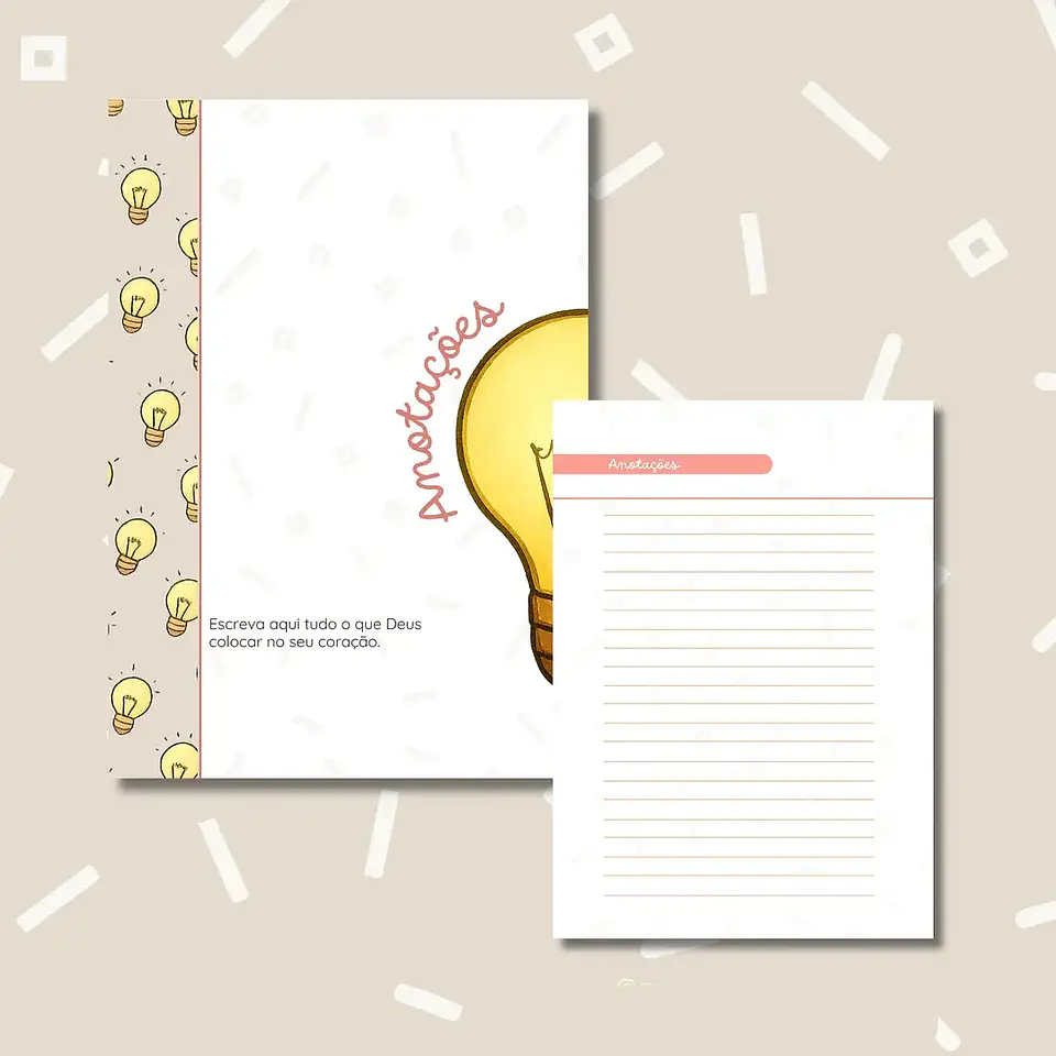 Arquivo Planner 2026 Chamada para Iluminar 10