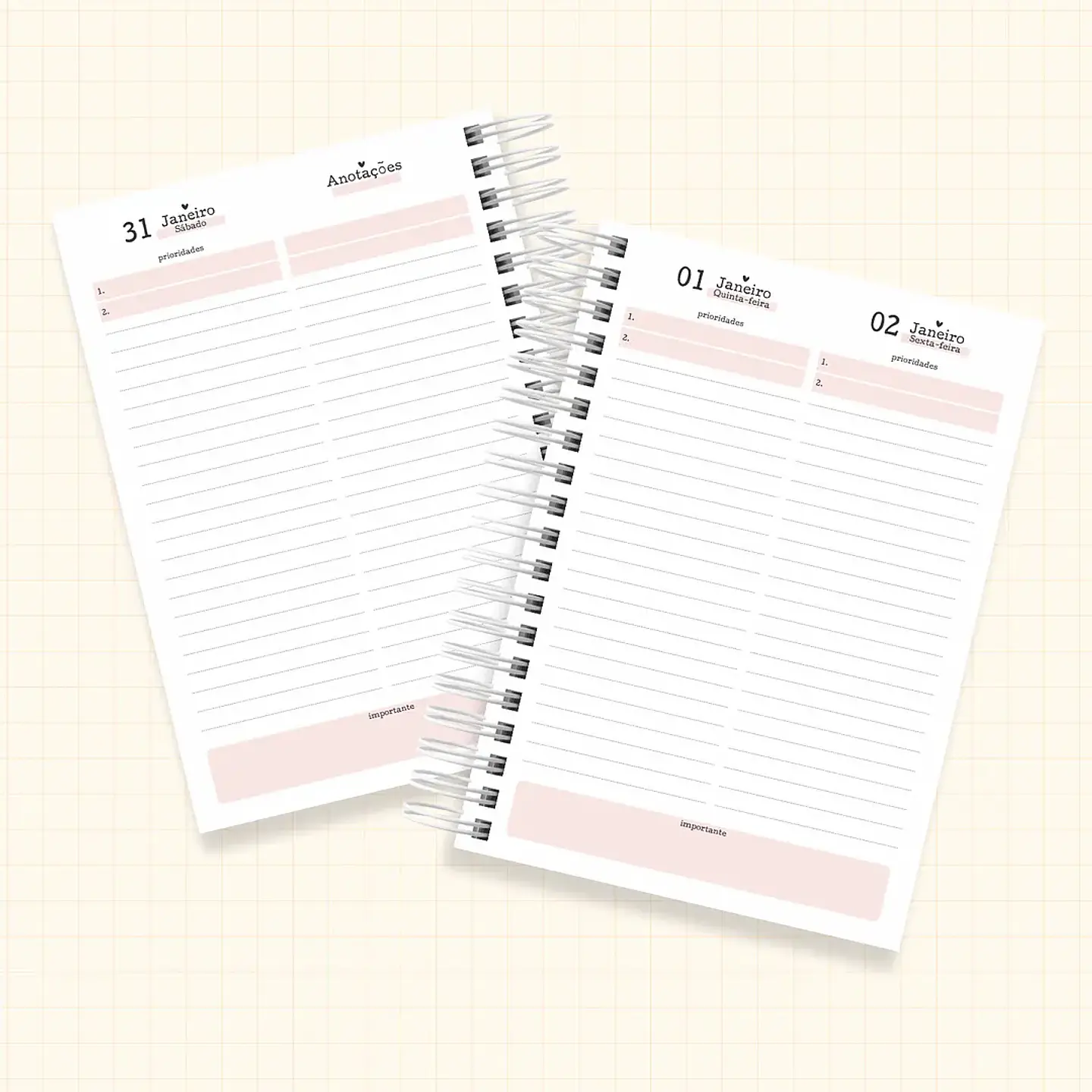 Arquivo Combo Agendas 2026 13