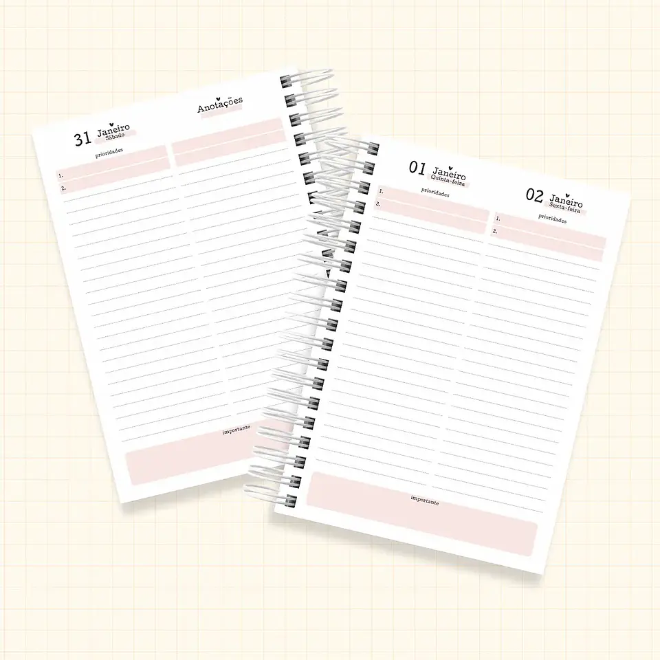 Arquivo Combo Agendas 2026 13