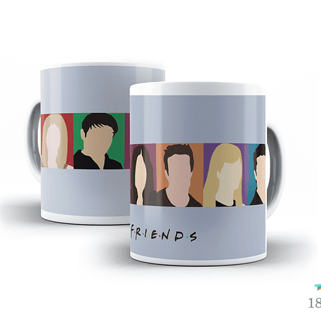 Arquivo Caneca Friends 1
