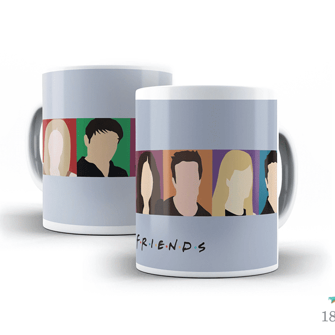 Arquivo Caneca Friends 1