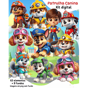 Kit Digital Patrulha Canina