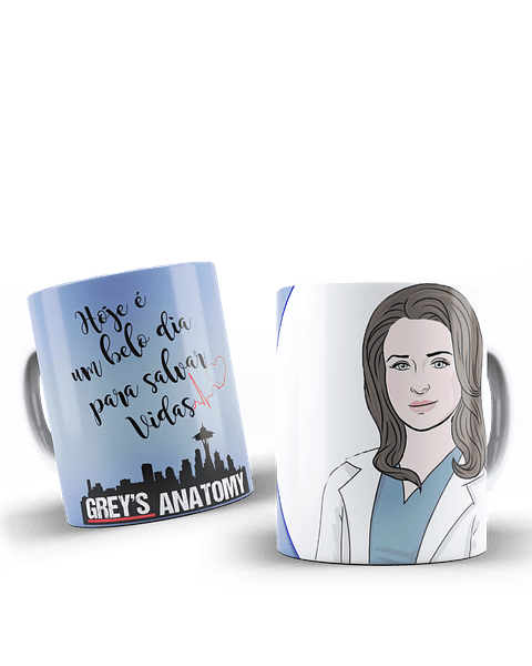 Arquivo Caneca Greys Anatomy