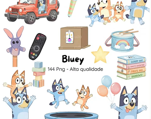 Kit Digital Bluey