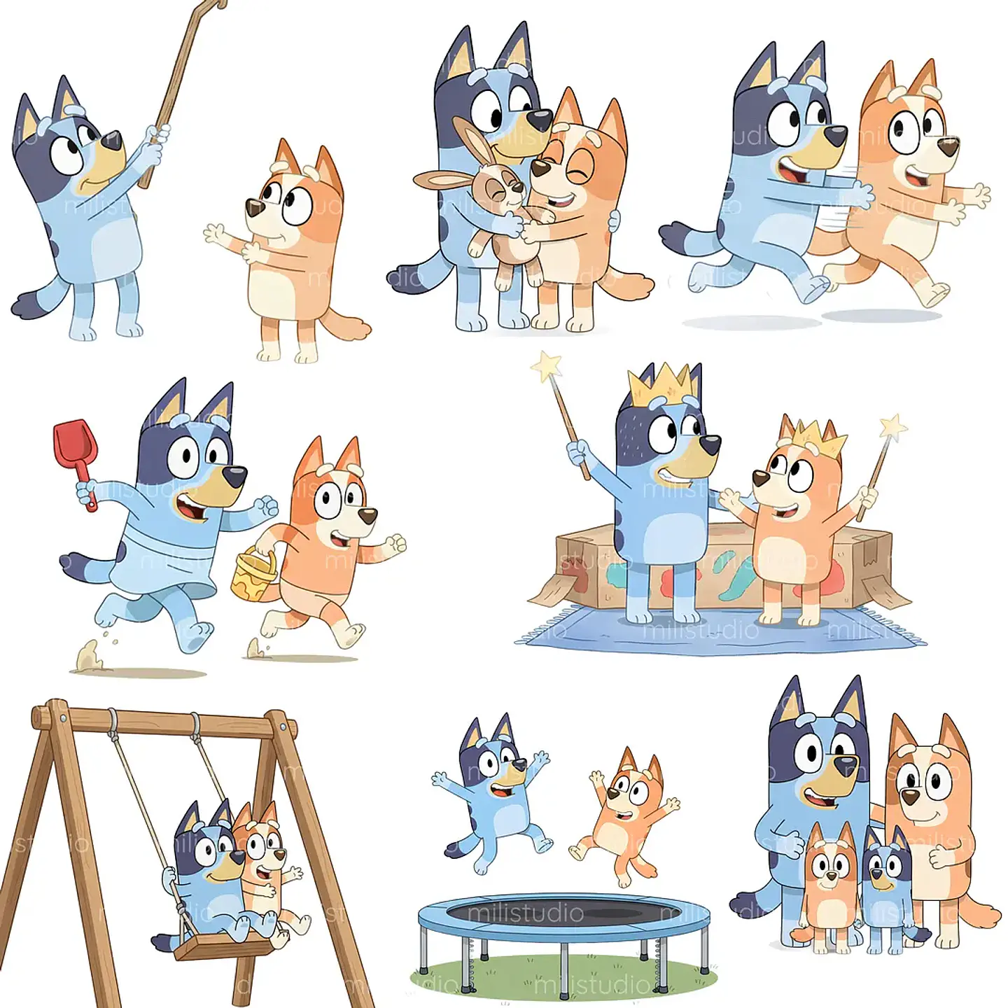 Kit Digital Bluey 6
