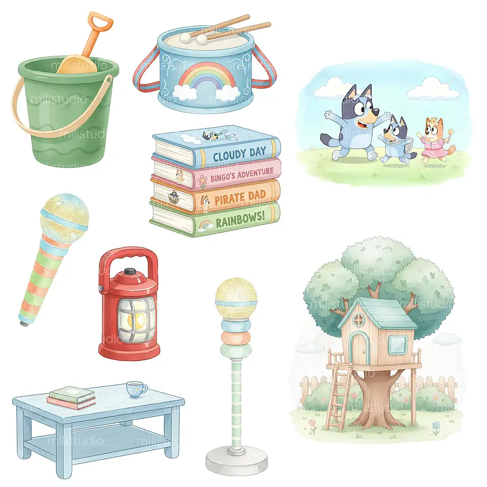 Kit Digital Bluey 14