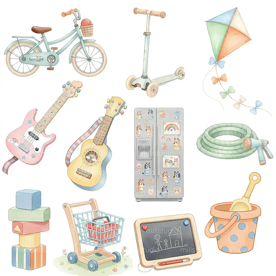 Kit Digital Bluey 17