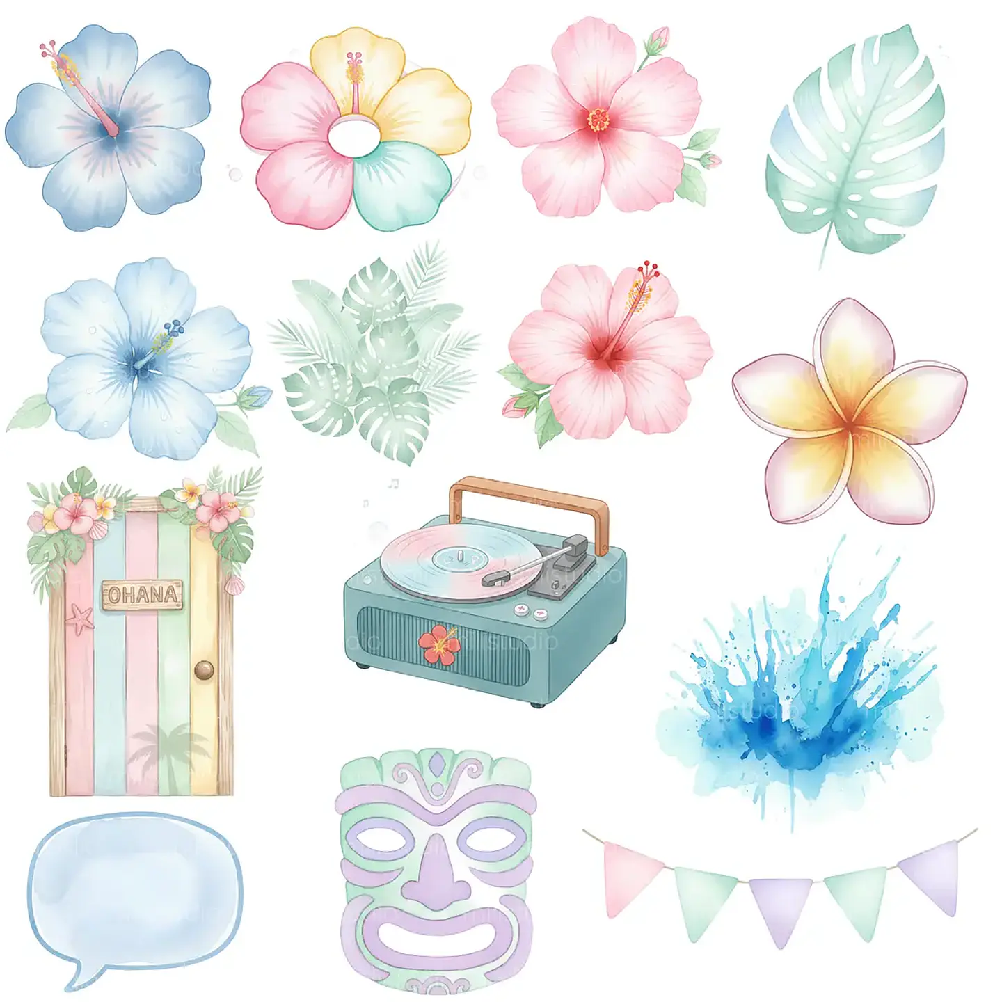 Kit Digital Lilo & Stitch 7