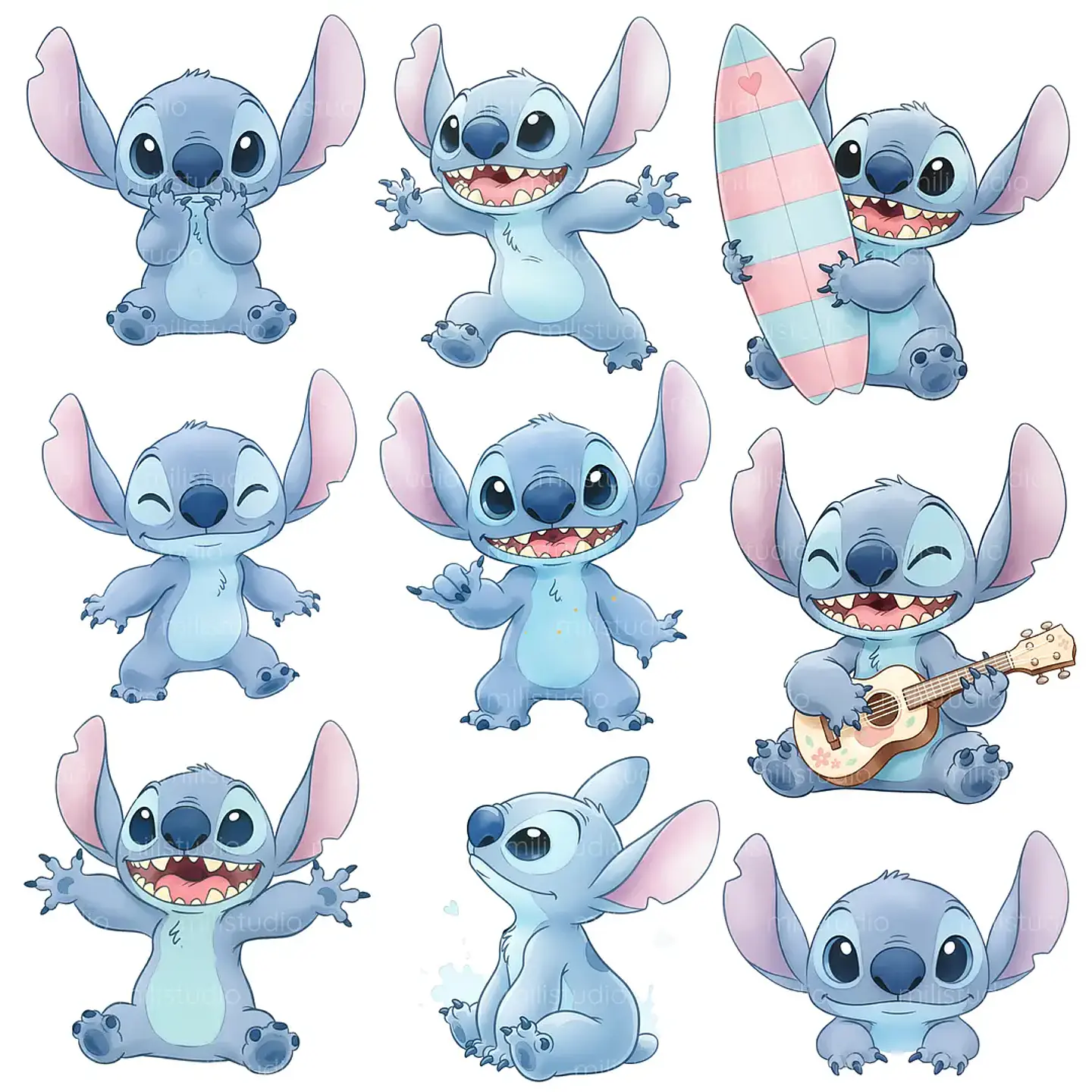 Kit Digital Lilo & Stitch 11