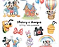 Kit Digital Mickey e Amigos - Thumbnail 1
