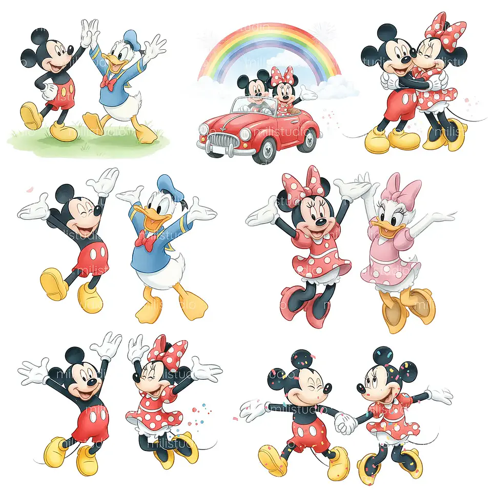 Kit Digital Mickey e Amigos 9