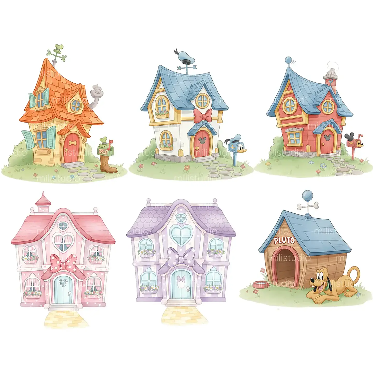 Kit Digital Mickey e Amigos 10