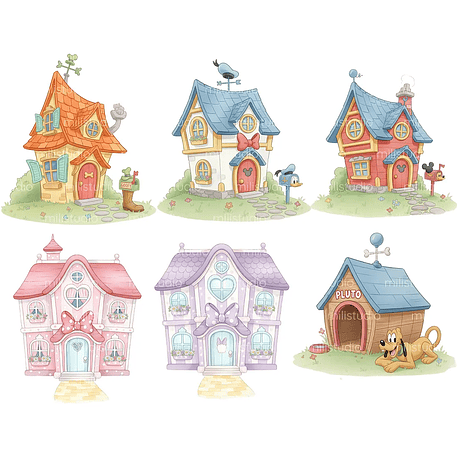 Kit Digital Mickey e Amigos 10